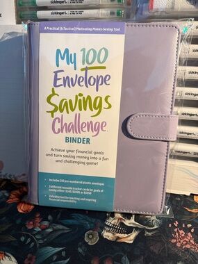 My 100 envelope savings challenge binder. New